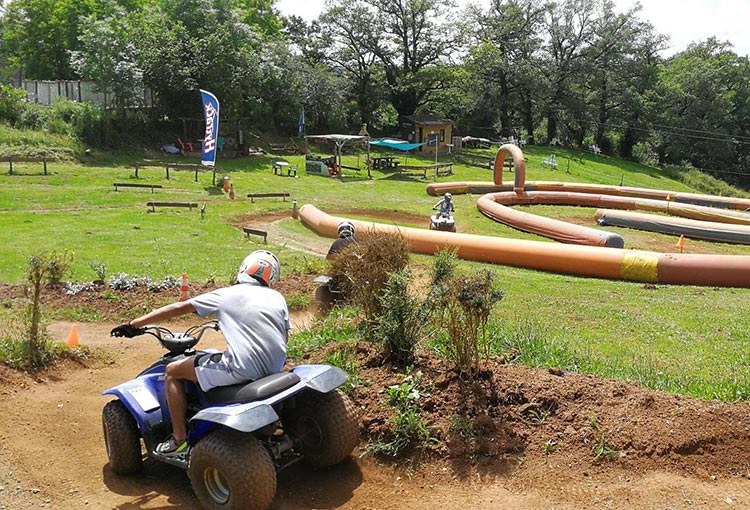 Quad en Aveyron